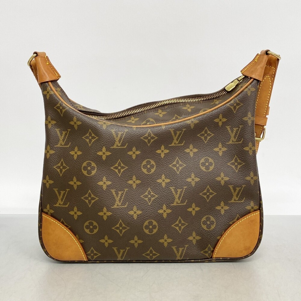 LOUIS VUITTON Brown Monogram Boulogne 30 Shoulder Bag - Picture 10 of 10